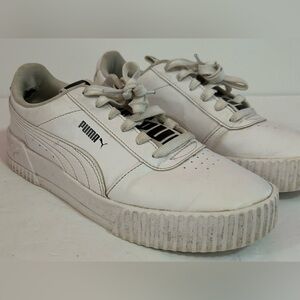 Puma White Soft Foam Womens Sneakers Size 9